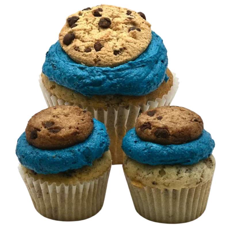 Cookie Monsta Cupcake