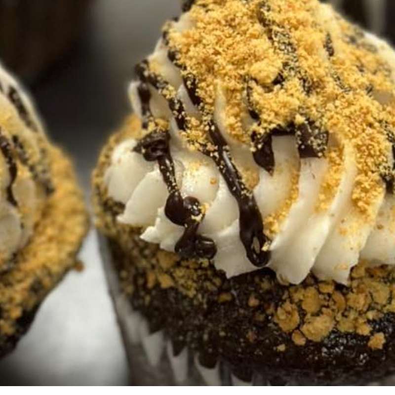Vegan S’mores Cupcakes